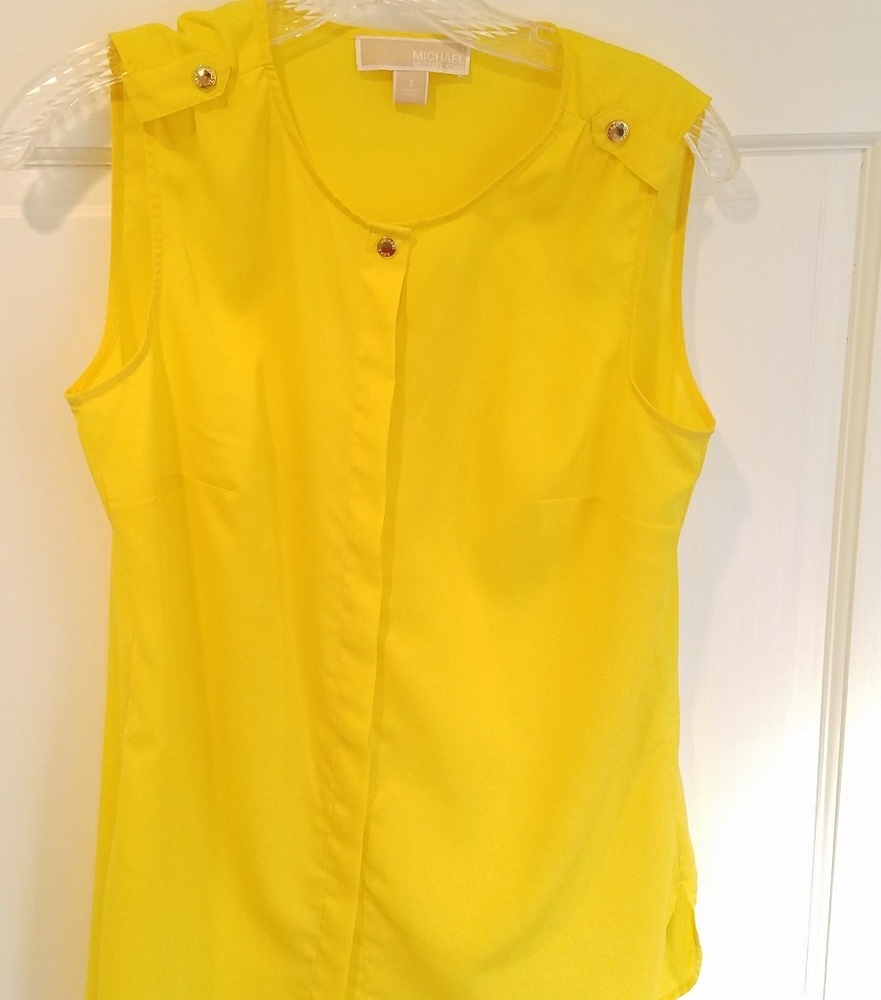 Michael Kors, yellow top . W0000020
